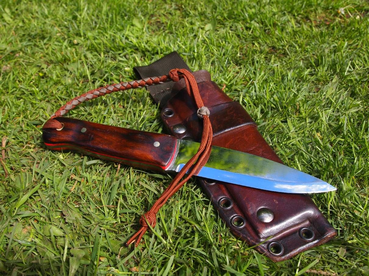 paracord knife lanyard on a beautiful blade ETS Forums